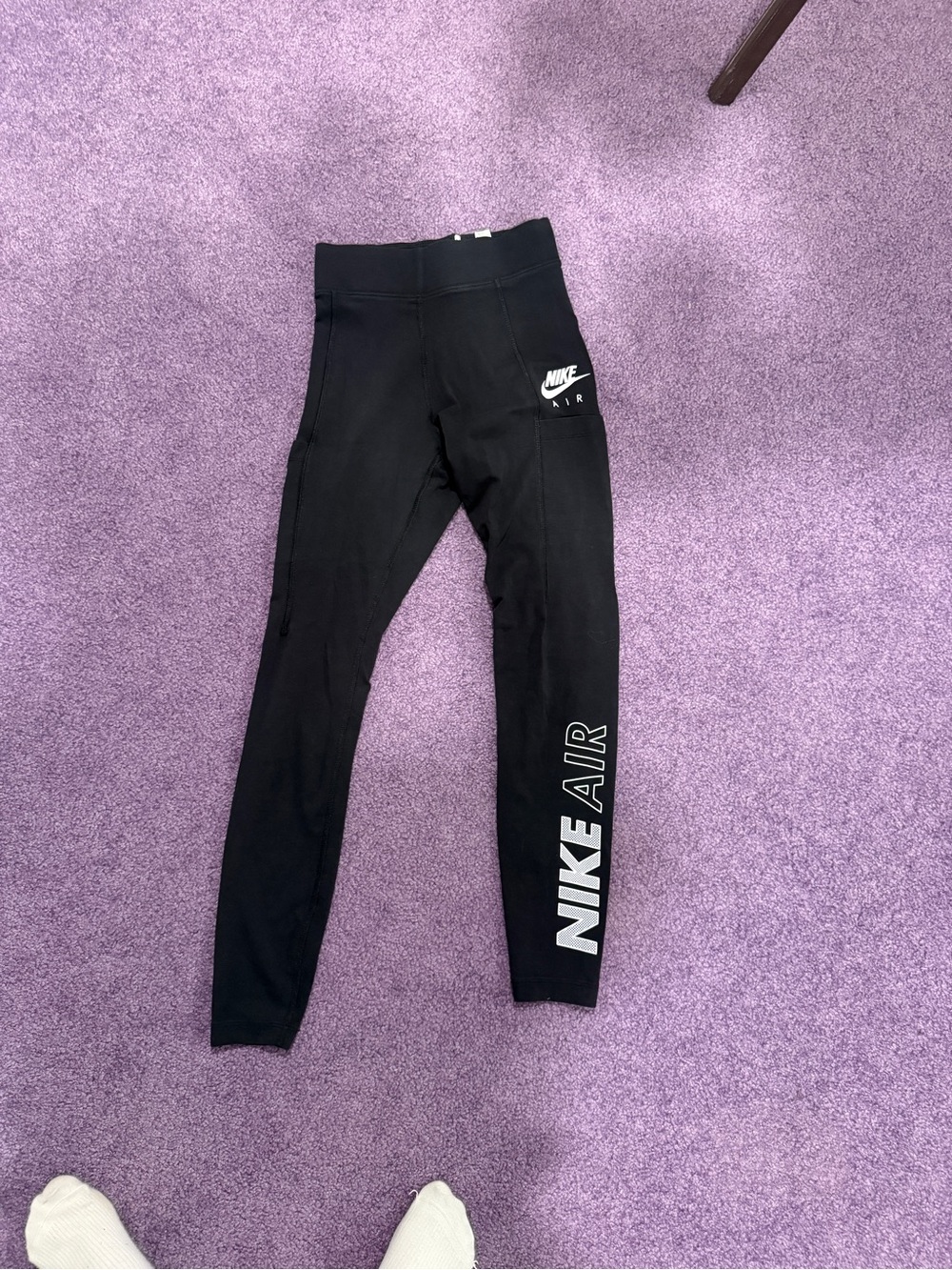 Women’s Nike Black Air Logo Leggings
